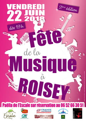 fête de la musique 2018 Roisey